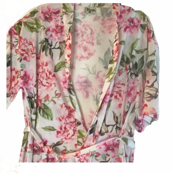 Show Me Your MuMu Floral Robe - Picture 4 of 7